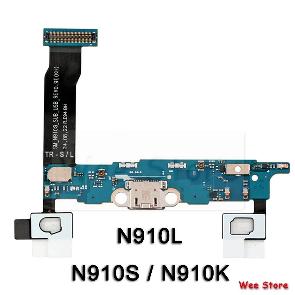 Для Samsung Galaxy Note 4 N910A N910K N910L N910C N910S N910G оригинальный USB порт для зарядки зарядное