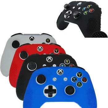 

Durable Anti-slip Silicone guards Sleeve Skin Grip Cover Skin Case for XBox One S X-box one Slim Controller Gamepad Protector