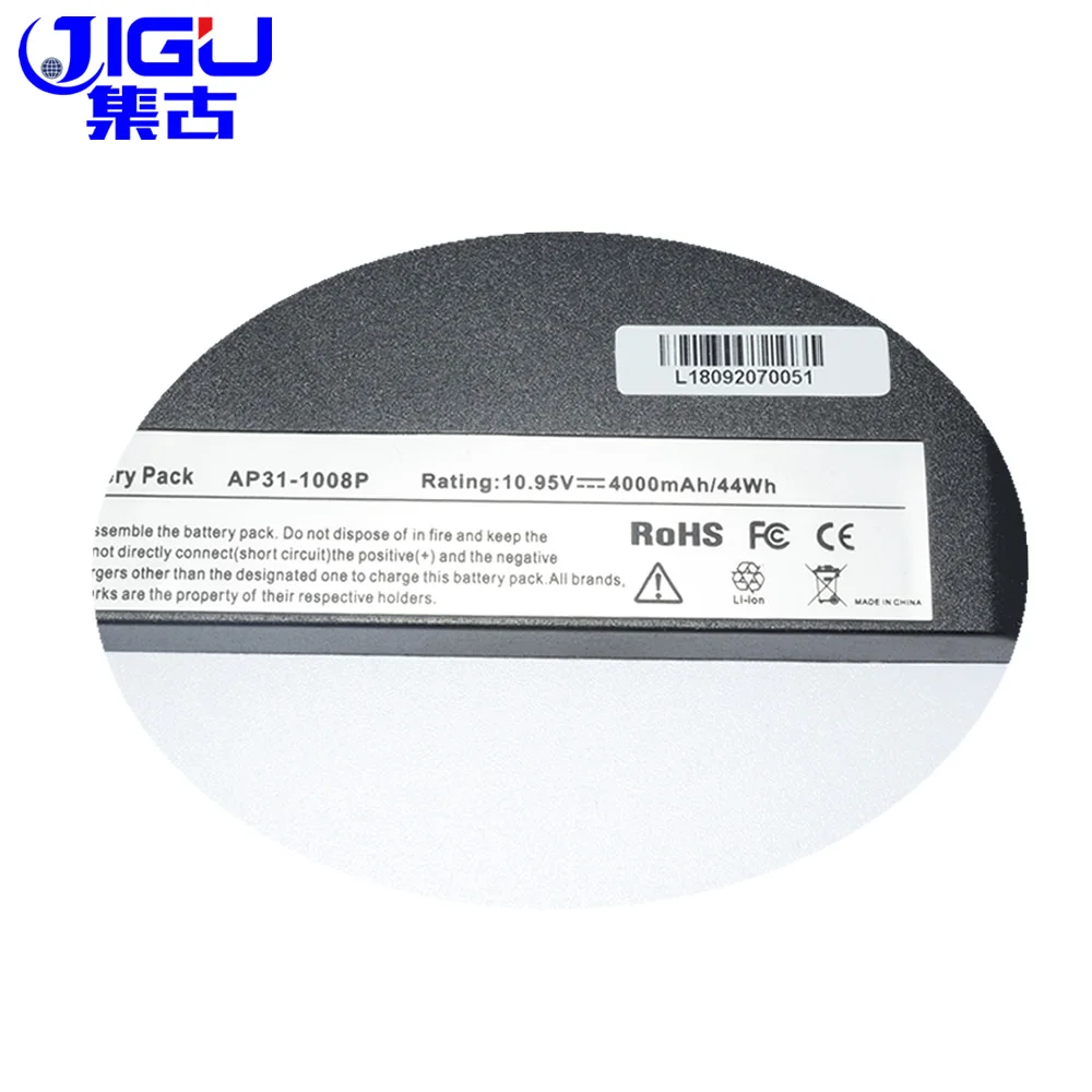 Аккумулятор JIGU для ноутбука 07G031001700 фотосессия Asus Eee PC 1008KR 1008P 6