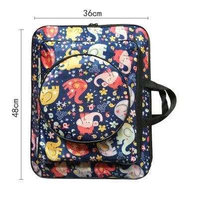 Billige Cartoon Nette 8 K Kleine Kunst Tasche Kinder Kunst Set Zeichnung Kit Malerei Skizze Tasche Kunst Schule tasche Für Kinder