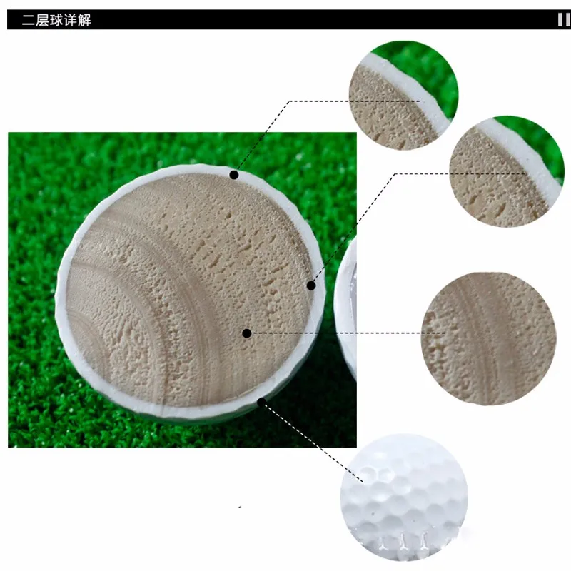 Бесплатная доставка 10 шт. Гольф игровой мяч буксировочный слоев с высокой Класс Гольф мяч оптом прямого производителя продвижение Мячи для