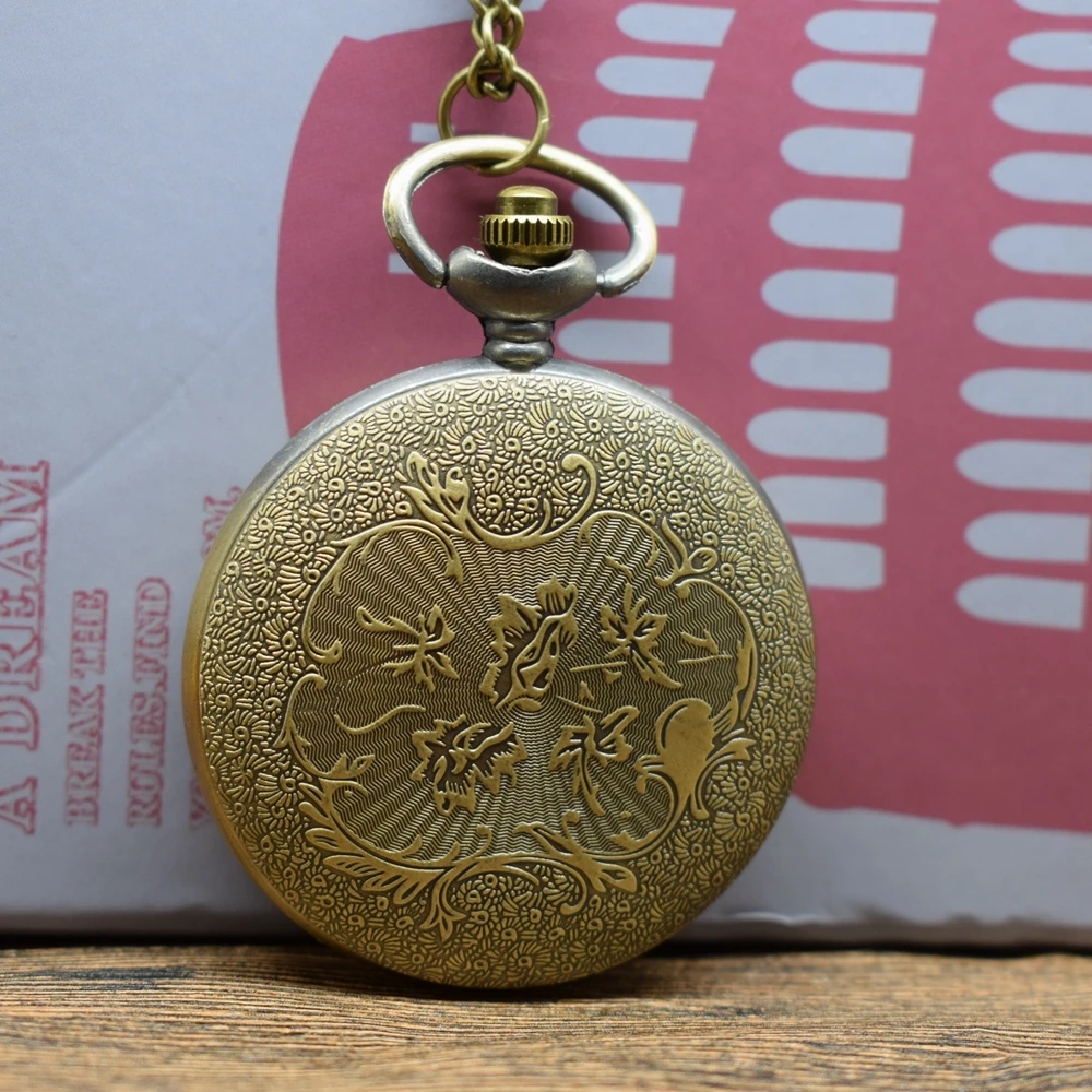 Карманные часы ожерелье Винтаж бронзовый крест кварцевые карманные часы классические мужские Рыцарь тамплиер ожерелье ювелирные изделия