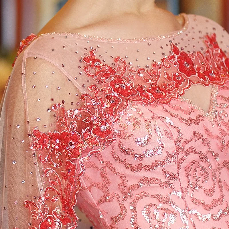 Exclusive-designer-Mermaid-Crystal-shawl-dubai-kaftan-muslim-evening-dress-2016-zuhair-murad-evening-dresses-long (3)
