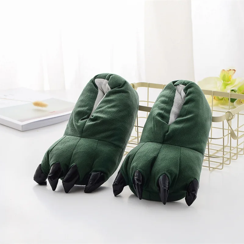 dinosaur feet slippers