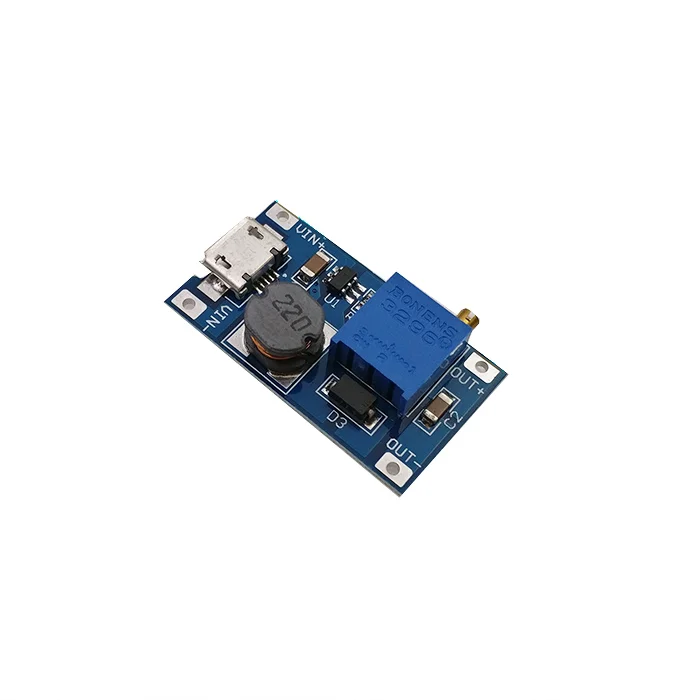 1 шт. 2A boost board dc-dc boost модуль широкого напряжения вход 2 24 в L 5912 28 в Регулируемый 2577