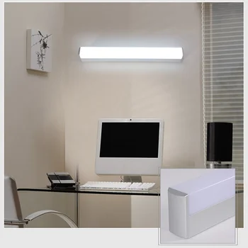 

12W 16W 22W Modern Minimalist LED Metal Wall Lamp Bedside Lamp Corridor Aisle Mirror Bathroom Light White