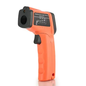 

GM380 Digital LCD Handheld Infrared Thermometer Temperature Meter Tester Red Laser Portable Non Contact Pyrometer Gun
