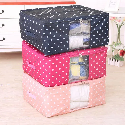 

Quilt Storage Bags Travel Organizer Bag Fordable Clothes Bedding Storage Bag Home Wardrobe Storing Accessories Supplies Products