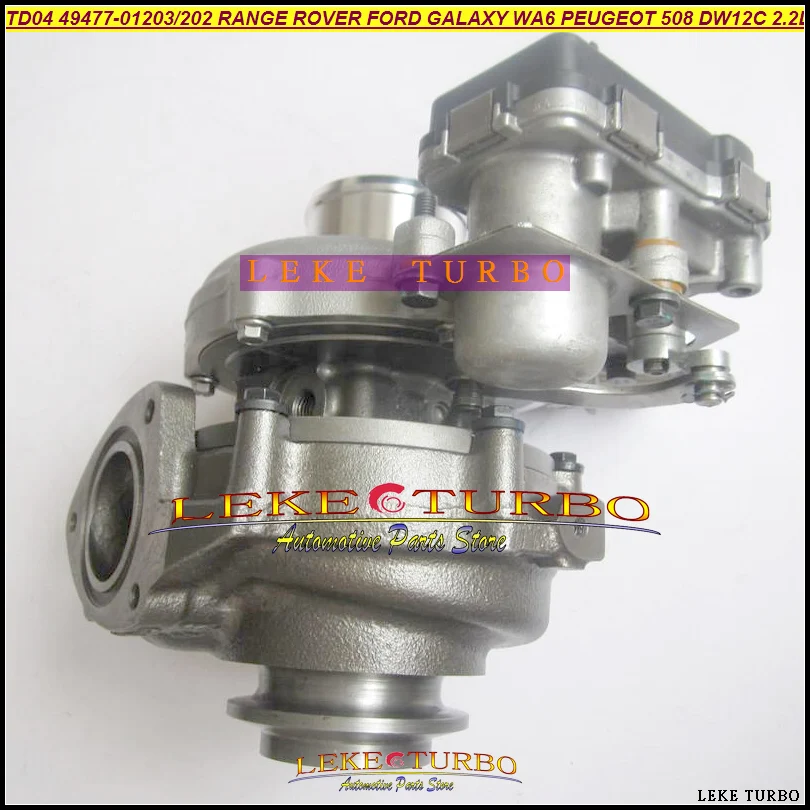 TD04 49477-01203 49477-01202 T916135 BG9Q6K682CC Turbo For Land Rover RANGE ROVER (4)