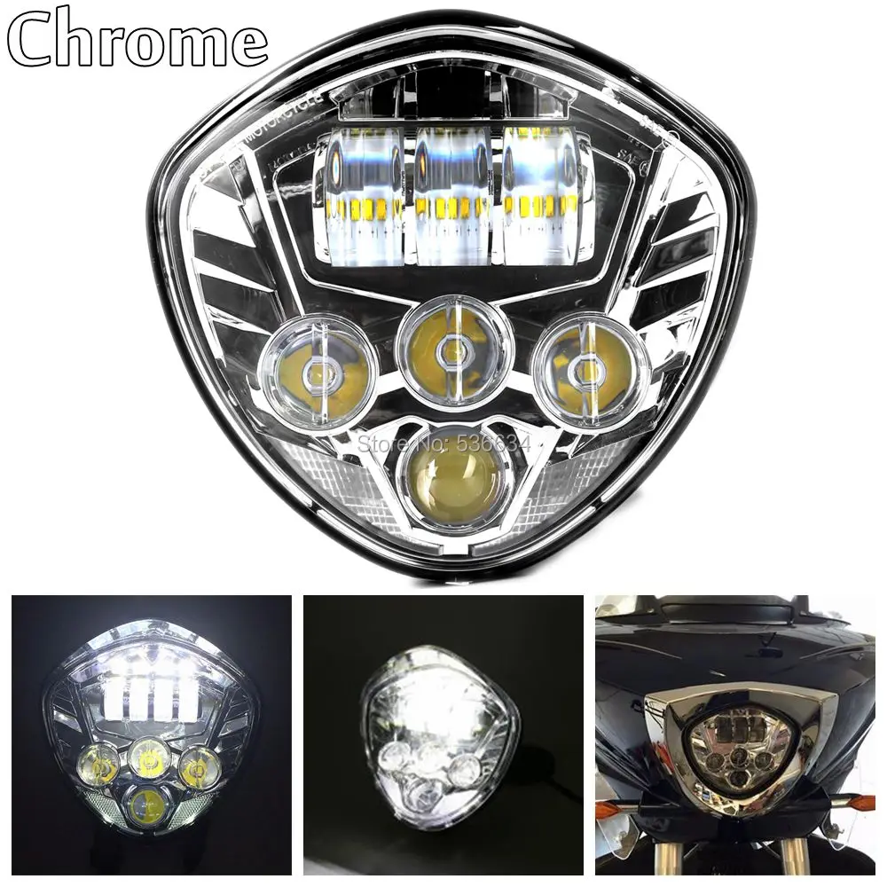 

1PC 1PC 40W/60W 7" LED Headlight for Victory Motorcycle 2007-2009,2011,2016 Hammer 2007-2017 Jeep Wrangler JK Unlimited 4 Door
