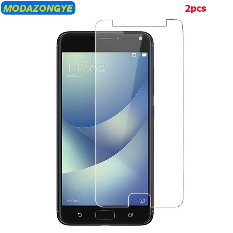 2 шт. закаленное стекло Asus ZenFone 4 Max ZC520KL защита для экрана X00HD ZC520 KL Защитная