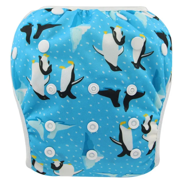 Eco-Friendly Reusable Adjustable Baby Swim Diaper - Soft, Breathable, and Waterproof Swimwear
