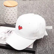 Бейсбольная кепка из потертой джинсовой ткани, осенне-летние женские красные кепки с принтом «любовь», 3 цвета, кепки для девочек, женские регулируемые модные шапки в стиле хип-хоп