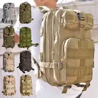 Army Military Tactical Backpack Bag for Outdoor Sport Camping Hiking Fishing Hunting Bag Backpack Molle Rucksack Assault