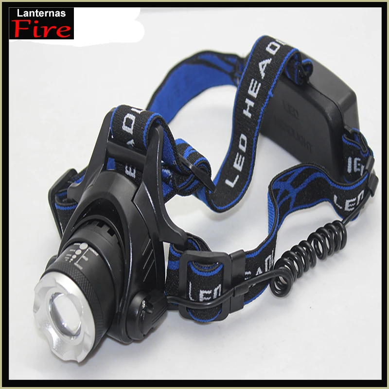 Buy Headlight head lamp XML T6 2X adjustable 3800