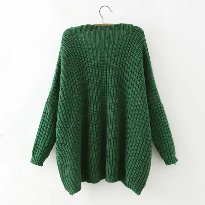 Günstige 2019 herbst Neue frauen Pullover Fledermaus Ärmel Große Lose Hemd Bodenbildung Pullover Weibliche Pullover Tops TC73401020035