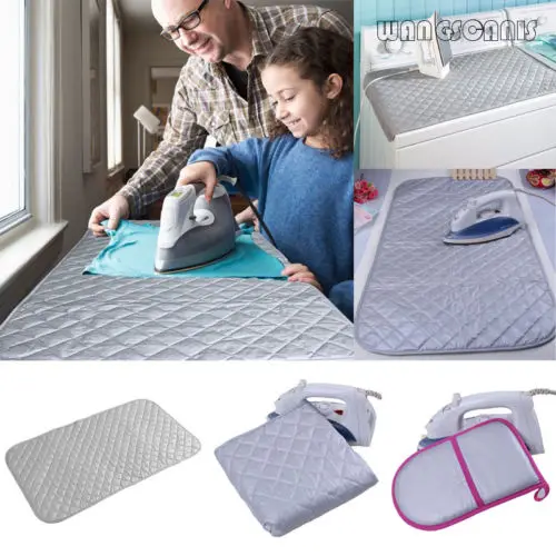 

Easy Magnetic Table Ironing Board Cover Blanket Mat Laundry Pad Travel Protable Washer Dryer Cover Board Heat Resistant