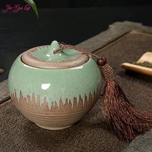 Чайная коробка чая фарфора оптом консервных банок, простой и элегантный, дышащая Влага-хороший помощник для того, чтобы собрать для сухофруктов и конфет