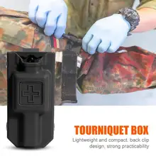 Открытый охотничий жгут чехол Молл ЕМТ жгут сумка для хранения коробка держатель чехол для спорта на открытом воздухе хаки/черный/армейский зеленый