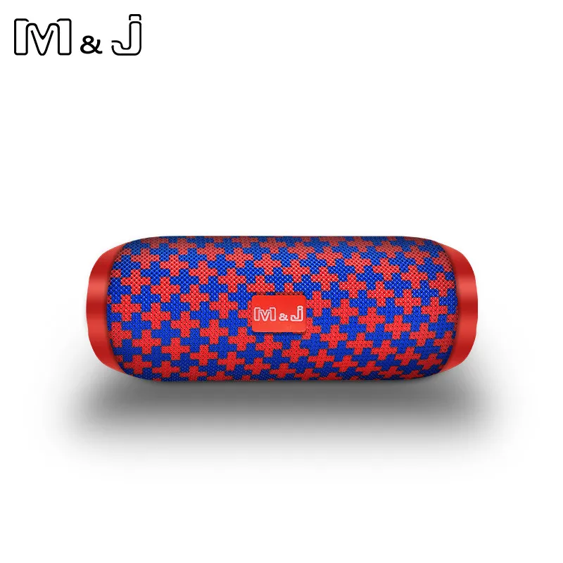 M& J TG117 Bluetooth динамик беспроводной водонепроницаемый портативный открытый мини Колонка коробка parlante boombox громкий динамик AUX TF 10 Вт динамик - Цвет: Blue Red