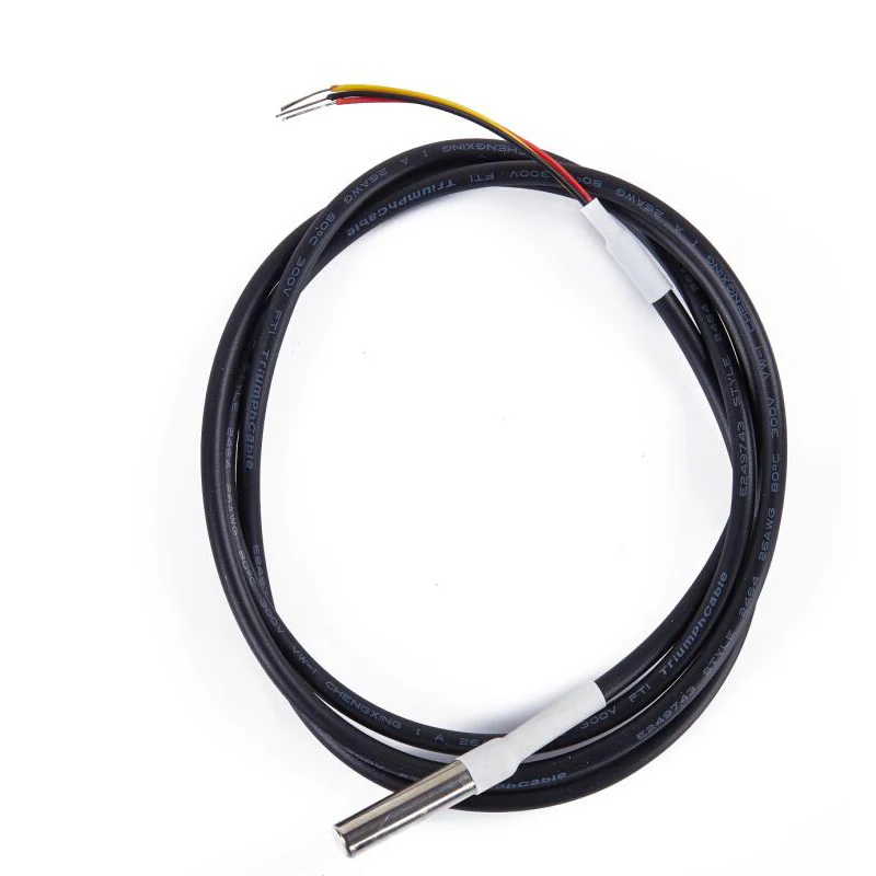 Ground sensor. Датчик температуры ds18b20 водонепроницаемый. waterproof ds18b20 temperature probe. digital temperature detection sensor system.