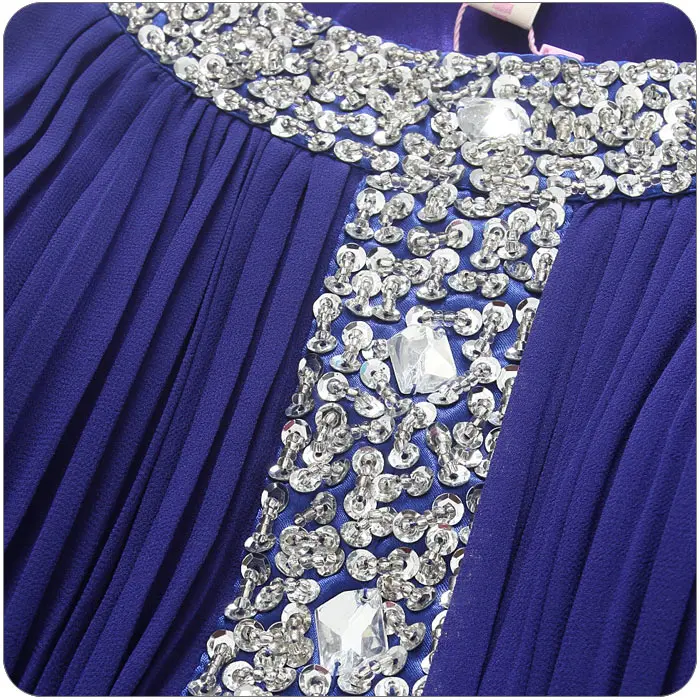 Женское длинное шифоновое платье с блестками большие размеры L ~ 3XL|vestidos f|dress gownlarge