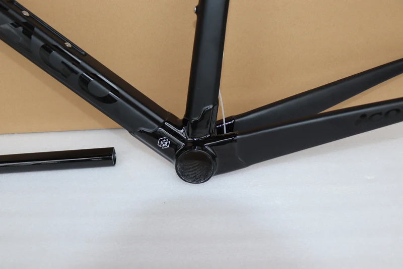 Perfect black gold Carbon road frame Colnago C64 bicycle frame size 48 50 52 54 56cm BB386 frameset 4