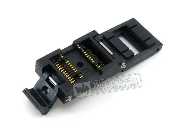 IC51-0282-334-1 SOP28 SO28 SOIC28 Yamaichi IC Test & Burn-in Socket Programmer Adapter 10.3mm Width 1.27mm Pitch