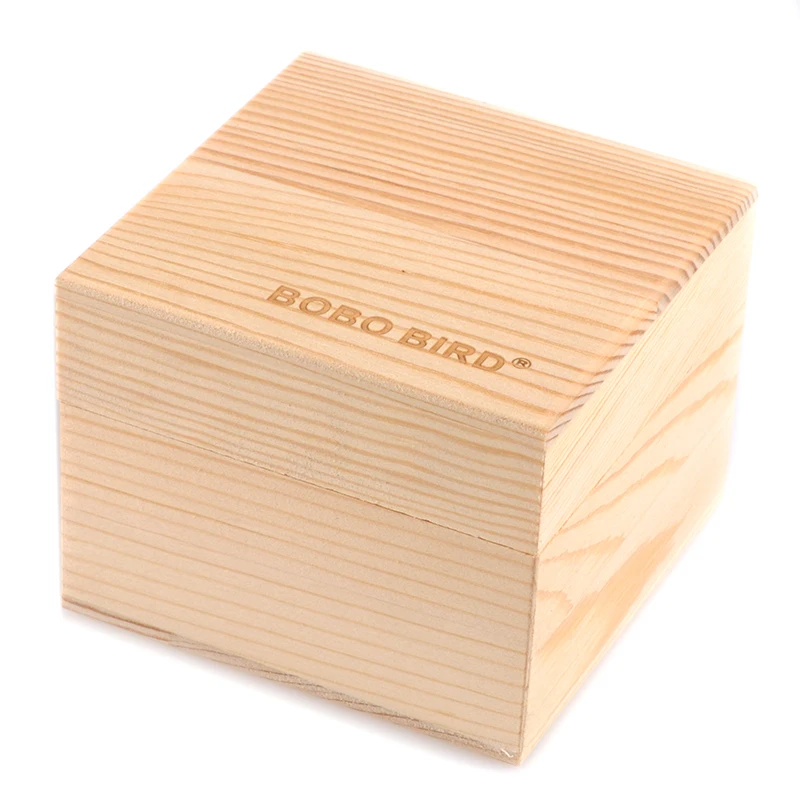 BOBO BIRD Blank Bamboo Wooden Box for Watch/Watch And Jewellery Boxes