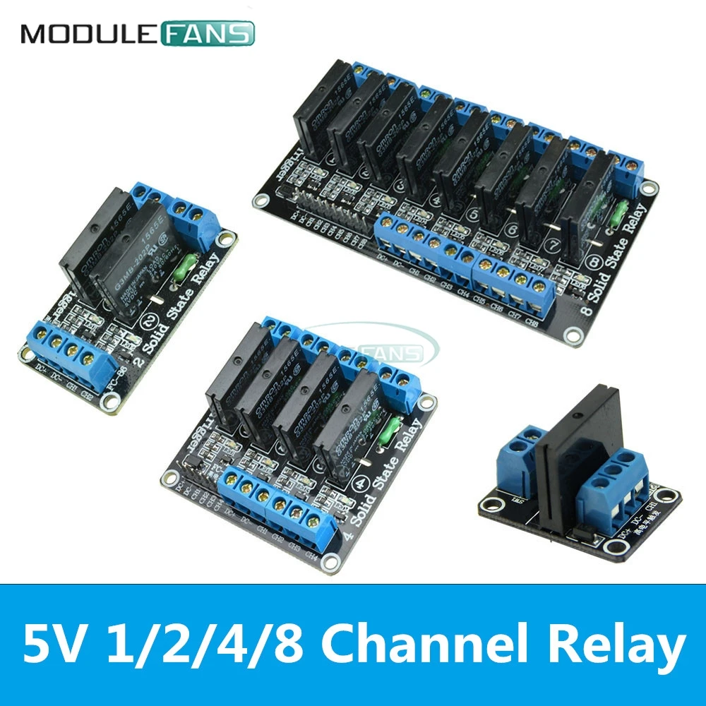 5V G3MB-202P 1 Channel OMRON SSR Relay Relay Módulo Solid State For Arduino