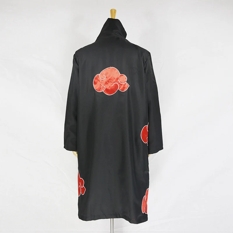 KIGUCOS Naruto Akatsuki Cosplay Costumes Tobi Party Outfit Uchiha Itachi Cloak Deidara Cape Halloween Costumes