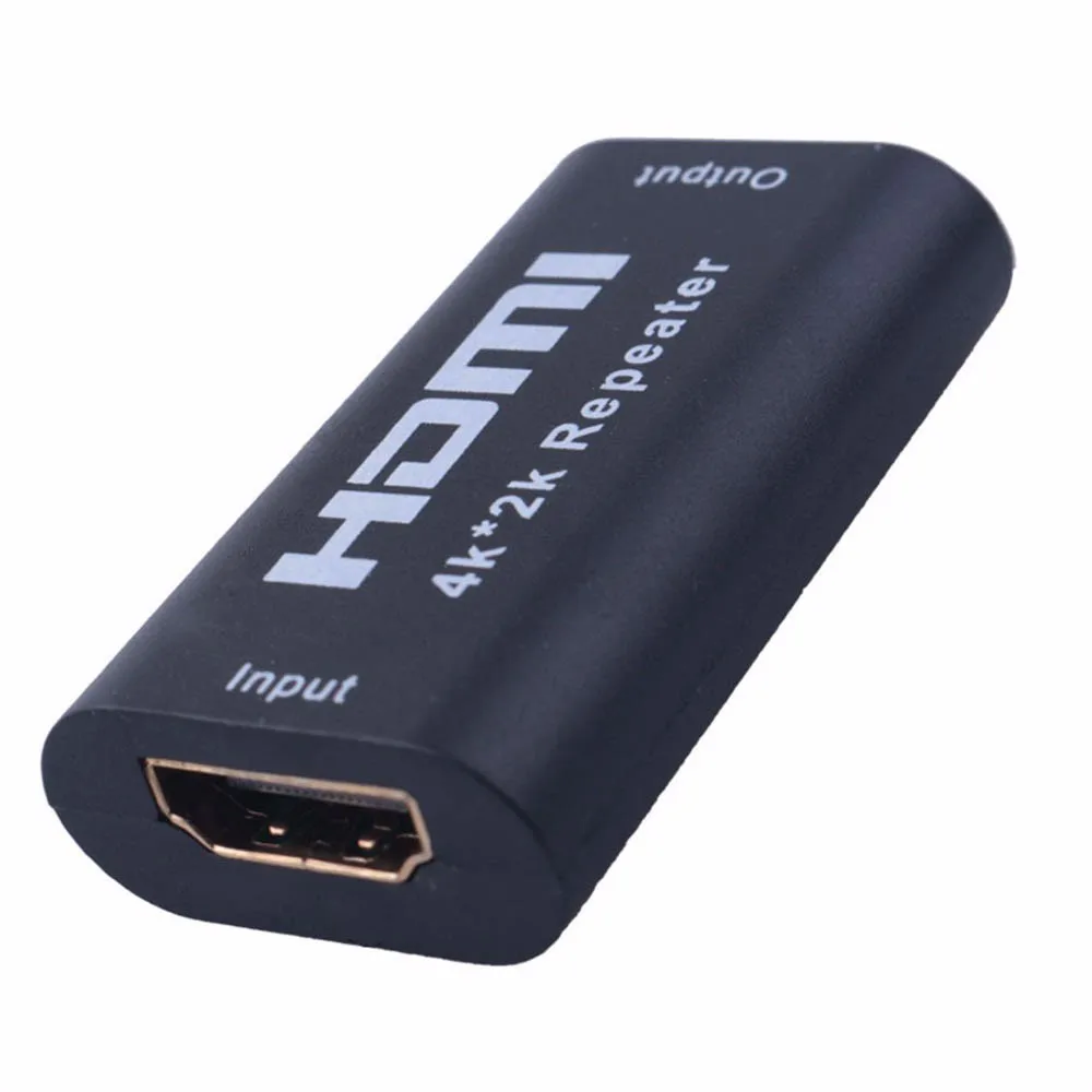 

Mini 1080P 40m HDMI Extender Repeater 4K * 2K Support 3D HDMI Adapter Signal Amplifier Enhancer 4.95Gbps Over Signal HDMI Extend
