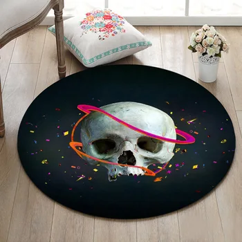 

Punk Taro Wrapped Around Black Background Floor Mat Bathroom Carpet Kitchen Carpet Door Way Mat Anti-Slip Door Mat Floor Carpet