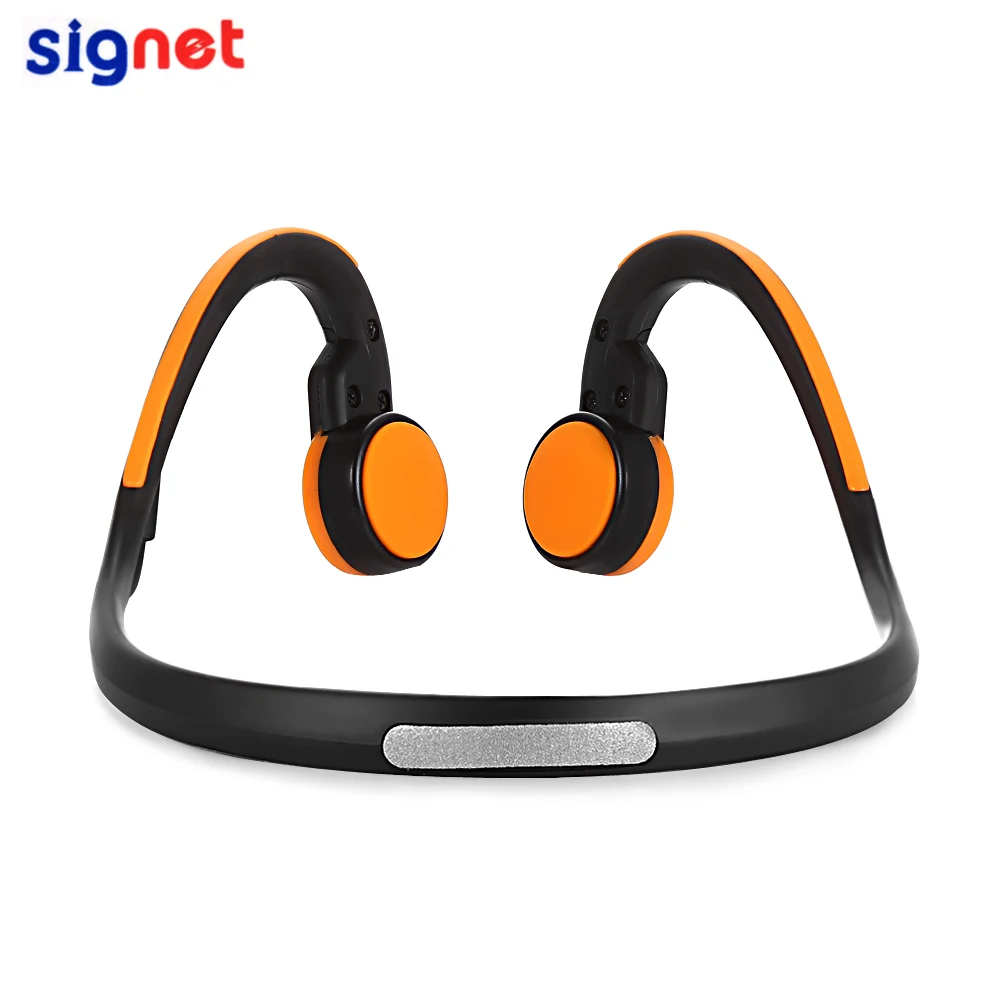 

Original Signet BT-BK Bluetooth 4.1 Open-ear Bone Conduction Earphones Noise Canceling Headband with Microphone Earbud Micro USB