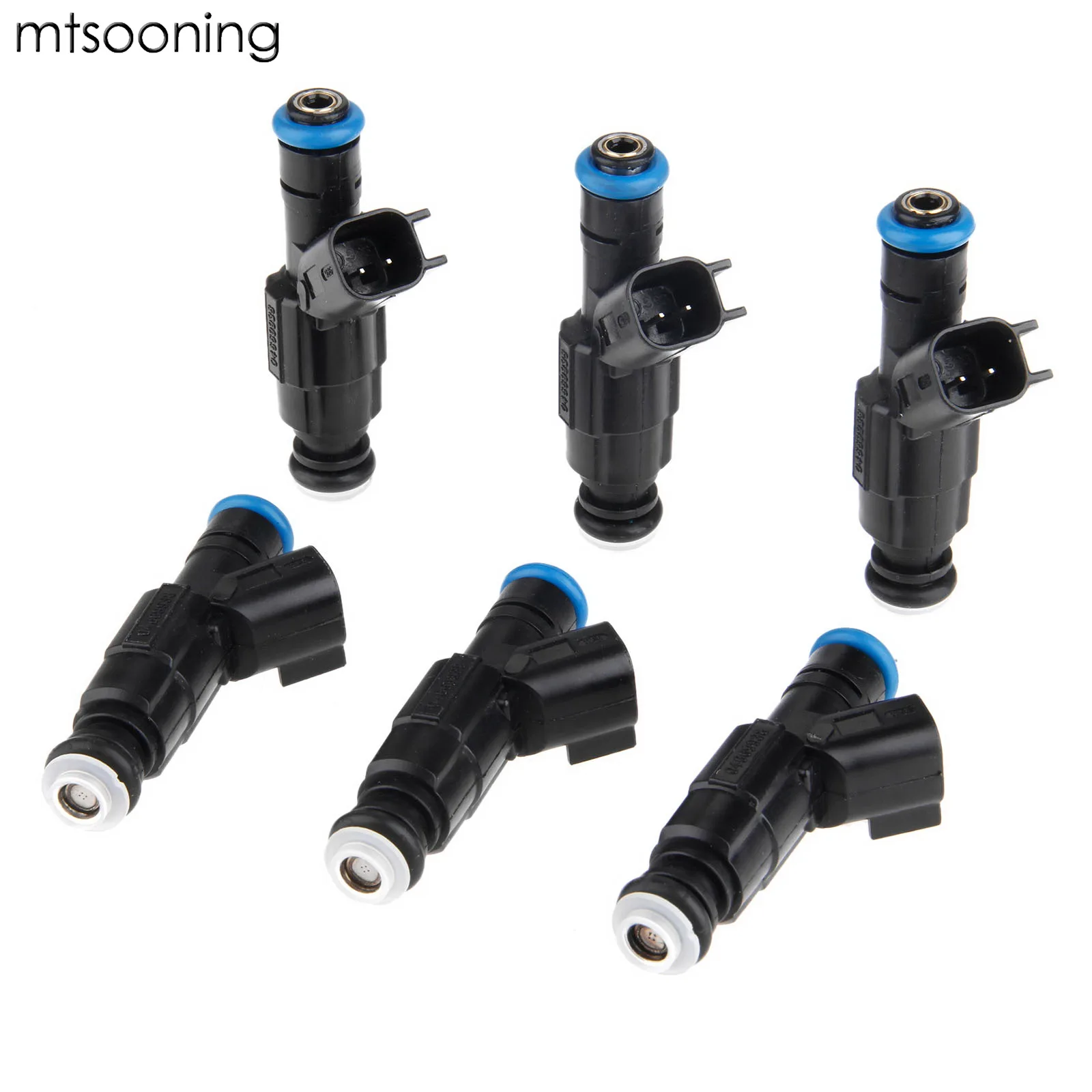 mtsooning 6pcs Fuel Injector Nozzle 0280155784 For Jeep Cherokee Jeep Grand Cherokee Jeep