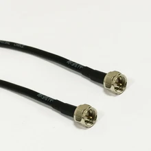 F мужской переключатель f типа штекер РФ Пигтейл кабель-адаптер RG58 50 см/100 см