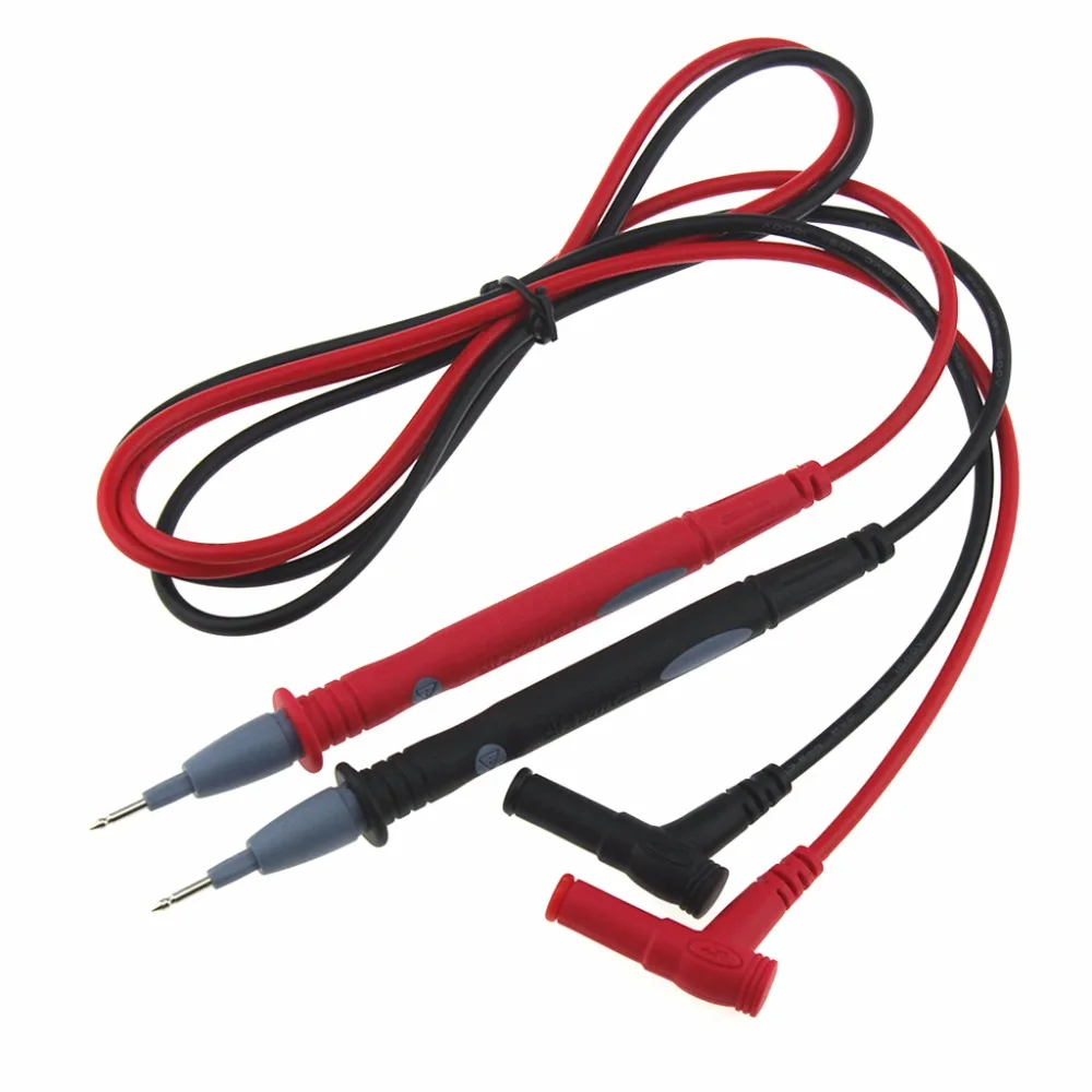 

1 Pair Universal Probe Test Cable Leads Pin 20A Needle Tip for Multimeter 1000V Tester Tools