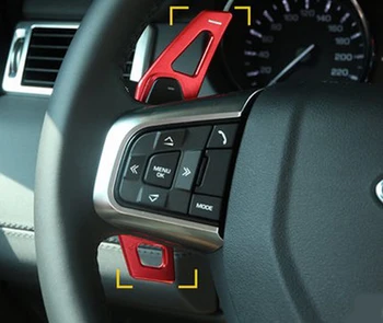 

Aluminum Car Steering Wheel Gear Shift Paddles For Range Rover Evoque Land Rover Discovery Sport 2015-2017 Discovery 4 Styling