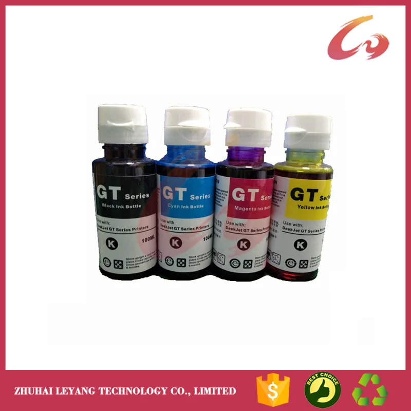 4 pack Refill Ink Kit 100ml For HP GT Series DeskJet GT5810 GT5820 GT51 GT52-in Ink Cartridges