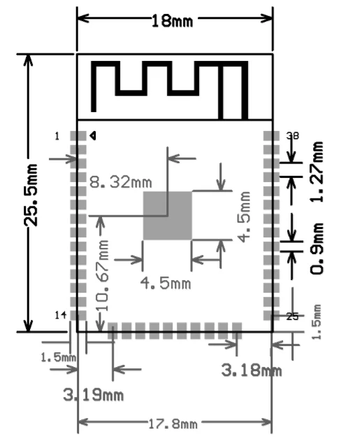 ESP32-CAM ESP32 CAM OV2640 ESP32 Камера модуль для Arduino, Wi-Fi, ESP32-CAM последовательного порта макетная плата 5V Bluetooth модуль Wi-Fi