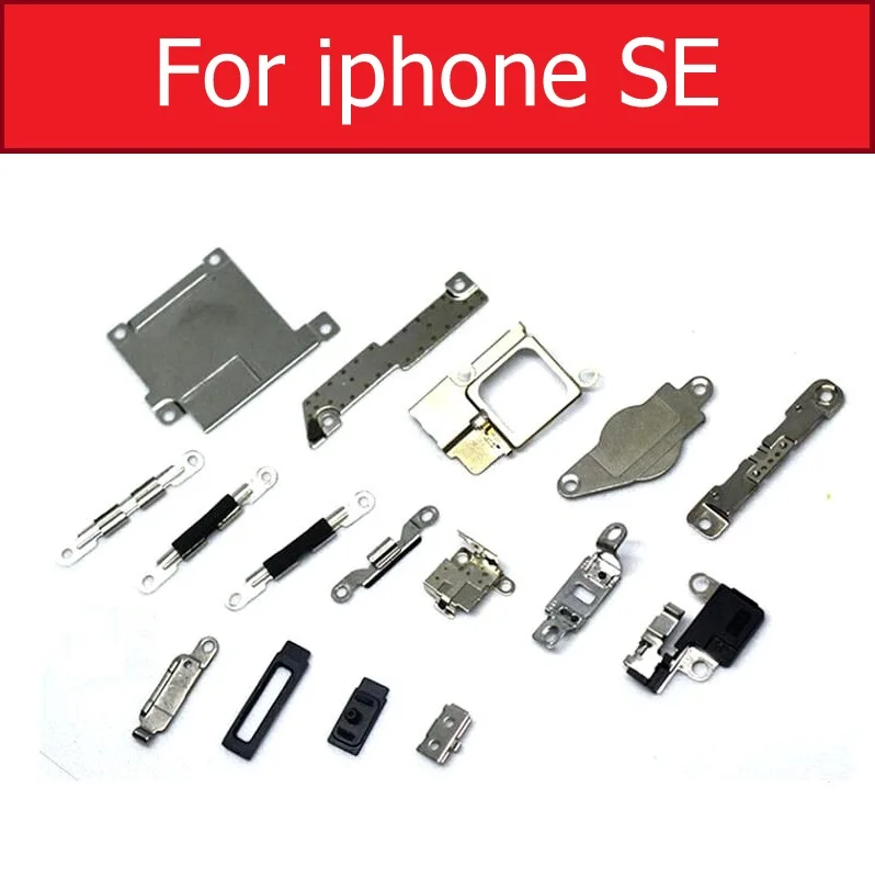 Полный корпус, внутренние маленькие металлические железные детали для iPhone 4, 4S, 5, 5c, 5S, 6, 6s plus, маленький держатель, кронштейн, защитная пластина, комплект, запчасти для телефона