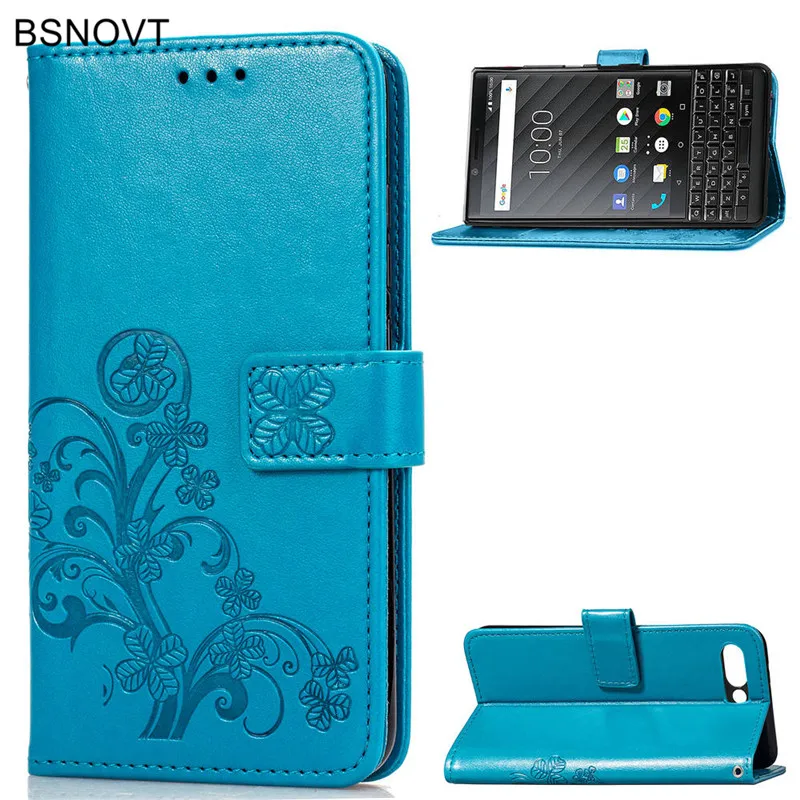 

Capa For BlackBerry KEY2 Case Back Cover For BlackBerry KEY2 Flip Case For BlackBerry KEY Two Leather Silicone Wallet Case Funda
