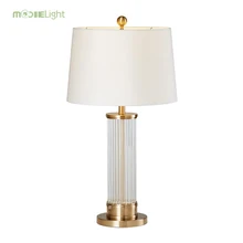 Светодиодный светильник из ткани, современный стеклянный светильник, скандинавский простой прикроватный светильник для спальни, креативная декоративная настольная лампа, настольная лампа, свадебная прикроватная комната