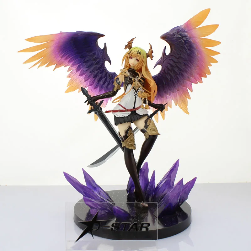 

Free Shipping 11" Bahamut Anime Dark Angel Olivia 1/8 Scale 2 Color Boxed PVC Action Figure Collection Model Doll Toys Gift