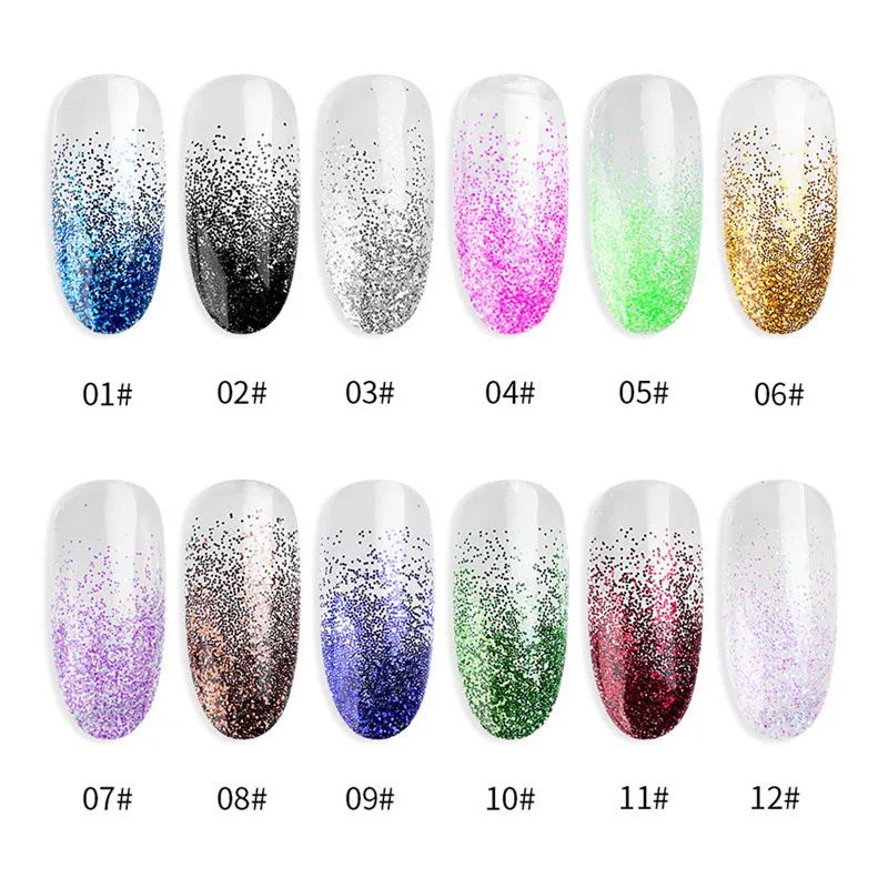 

10g Nail Art Decorations Diy Design Manicure Diamonds Glitter Holographic Iridescent Nail Art Wine Glass Crafts Decorating