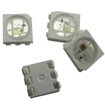 

WS2815;Intelligent control LED integrated light source;DC12V input; signal break-point continuous transmission