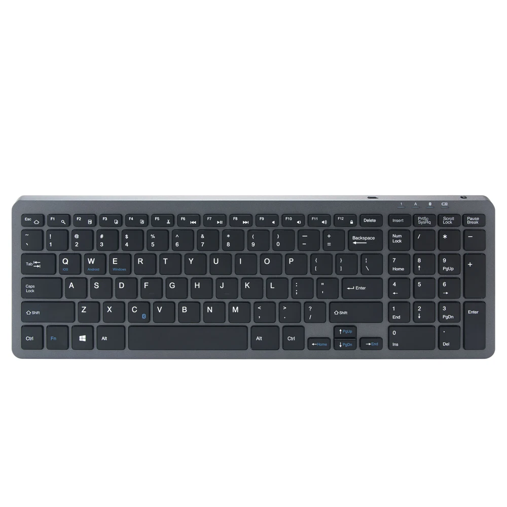 [AVATTO] T08 тонкий полный Размеры отдельно Touchpad Bluetooth Беспроводной клавиатура с