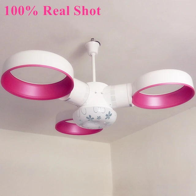 Creative Pendant Lights High End Remote Control No Fan Blades Fan