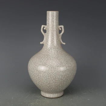 

Antique SongDynasty porcelain vase,ears bottle,Hand-painted crafts,Decoration,Collection&Adornment,Free Shipping
