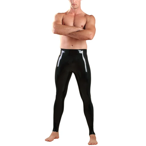 

0.4MM Nature Latex Bottoms Latex Rubber Tights Leggings NO Zipped